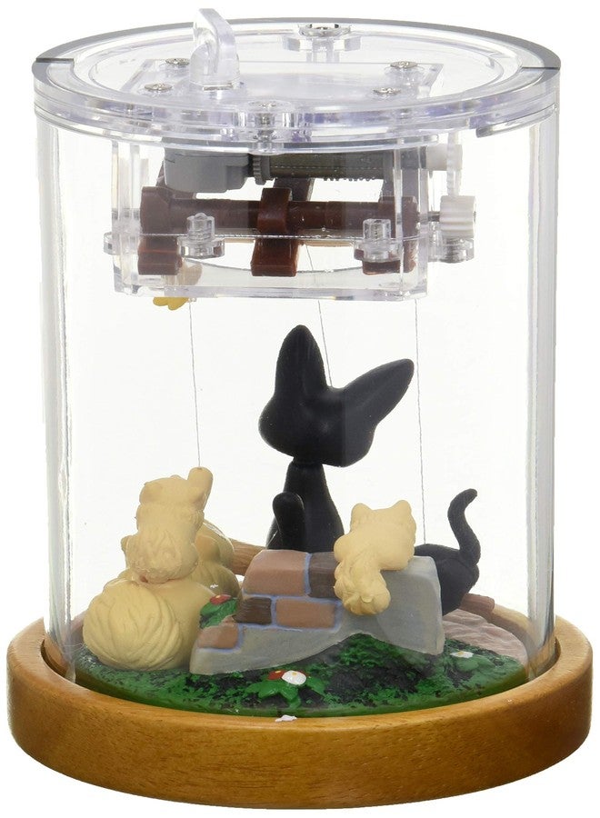 Sekiguchi Studio Ghibli Puppet Music Box Majo Kiki's delivery Service Jiji - Image 2